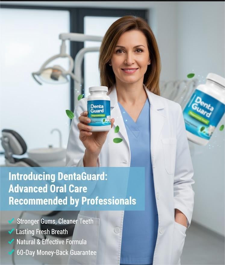 dental holding DentaGuard bottle